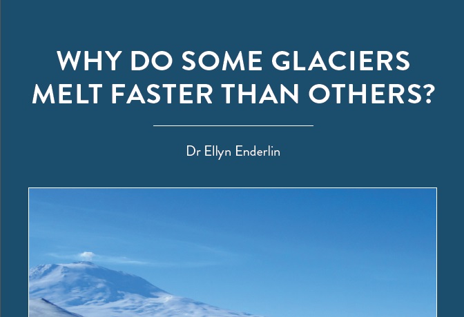 As the climate warms, glaciers – the biggest reservoir of fresh water on the planet – are melting. But some are melting faster than others. Dr Ellyn Enderlin, Assistant Professor of […]
