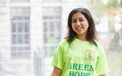 “Adults doubted the capabilities of young people like me.” Kehkashan Basu, 19, Founder of the Green Hope Foundation