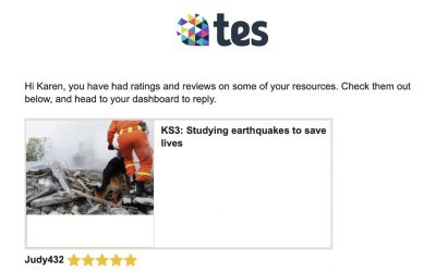 Five stars for Futurum! Our free resources are on TES, a global repository for teachers