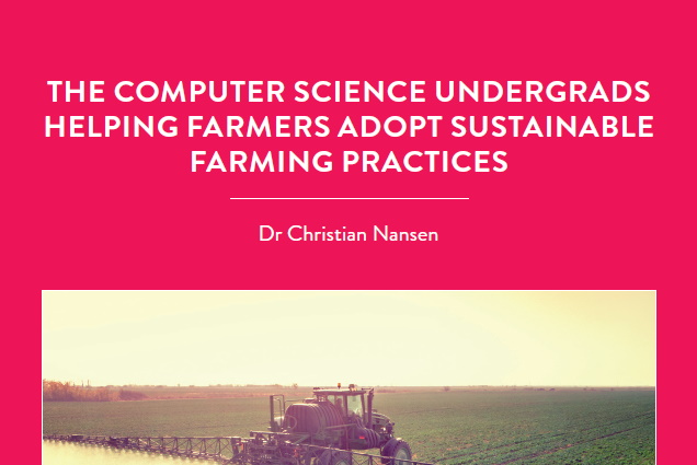 Most of the food products we humans consume each day have, at some point in the production cycle, been sprayed with pesticides […]