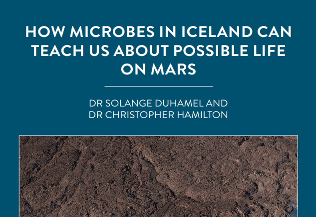 Dr Solange Duhamel and Dr Christopher Hamilton, based at the University of Arizona, have brought together their respective expertise in […]
