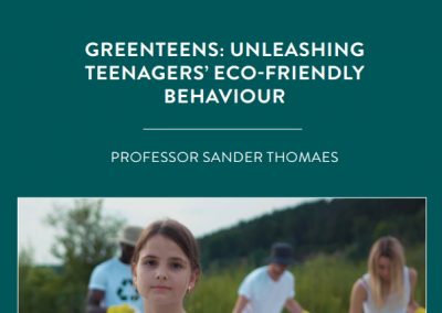 Teenagers often feel passionately about environmental issues, but it can be hard to act on these concerns. Professor Sander Thomaes, from […]