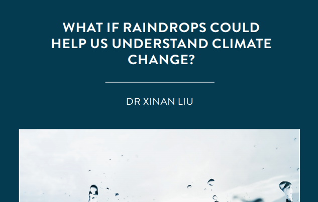 A raindrop falling onto the ocean seems like a simple event, but behind this, there is an incredibly complex sequence of physical processes. Dr […]