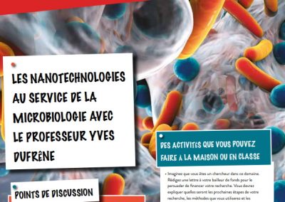 La nanobiophysique (les nanotechnologies au service de la microbiologie)