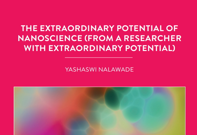 Yashaswi Nalawade is currently working on her PHD in Professor Jonathan Coleman’s Laboratory at Trinity College in Ireland. The team is […]