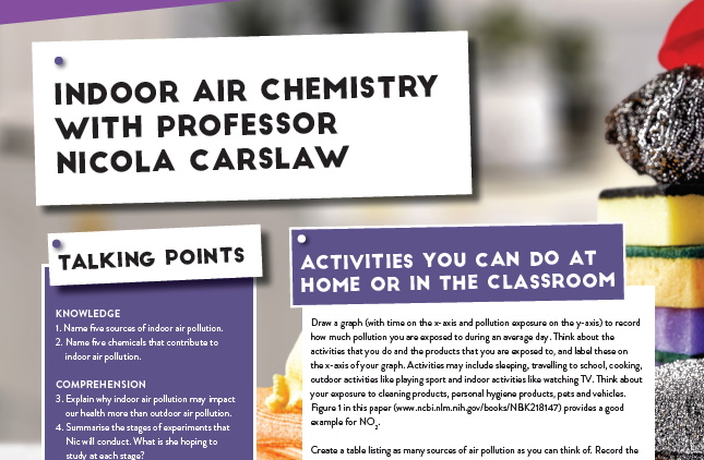 Indoor Air Chemistry