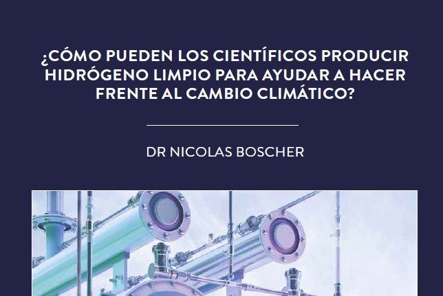 ¿Cómo pueden los científicos sanear la producción de hidrógeno para ayudar a combatir el cambio climático?