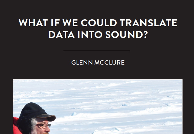 The human ear can process information far better than the eye, so why are data almost always presented to us in visual forms? Composer […]