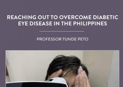 The REACH-DR project, led by Professor Tunde Peto at Queen’s University Belfast in the UK in collaboration with the Philippines team, has […]