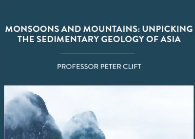 Professor Peter Clift, a sedimentary geologist at Louisiana State University in the USA, is investigating not only how the Himalayas have […]