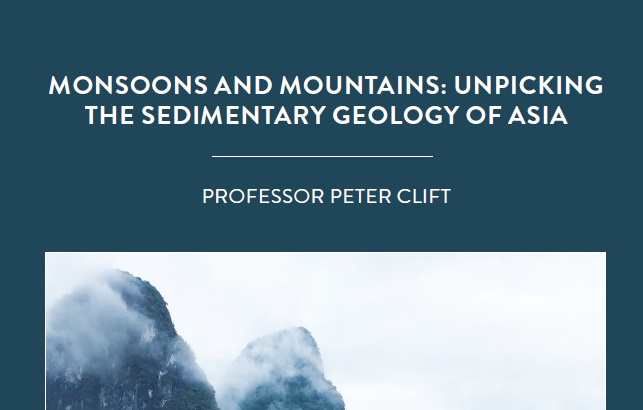 Professor Peter Clift, a sedimentary geologist at Louisiana State University in the USA, is investigating not only how the Himalayas have […]