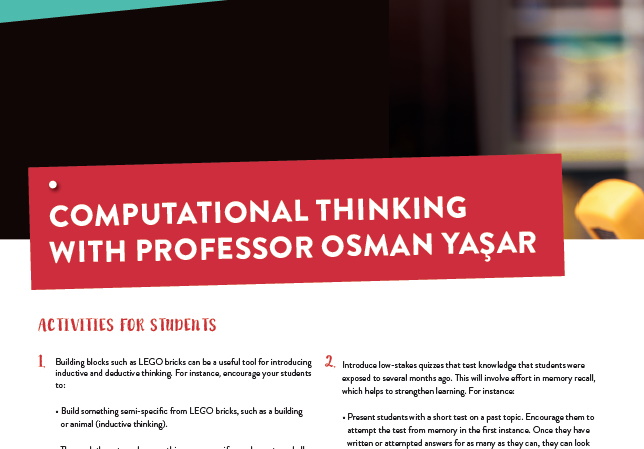 Computational Thinking