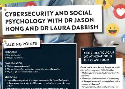 Cybersecurity and Social Psychology