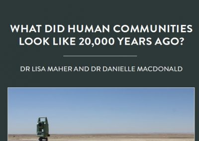 Much of the evidence of past human activities has perished over time – which is why the work of Dr Lisa Maher, at the University of California […]