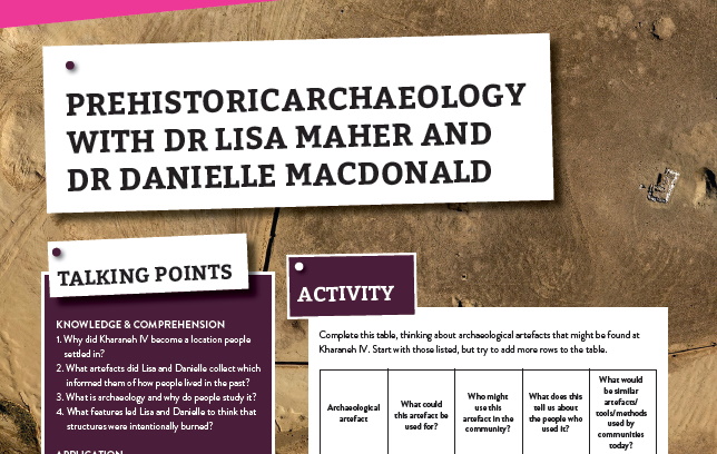 Prehistoric Archaeology