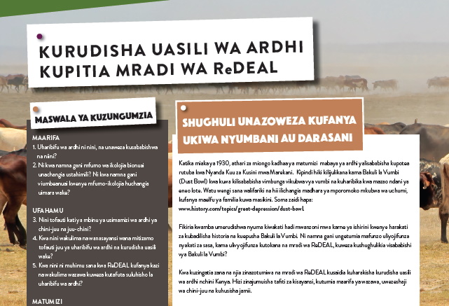 Kurudisha asili ya ardhi