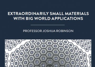 Professor Joshua Robinson is a materials scientist and engineer based at The Pennsylvania State University in the US. His research focuses […]