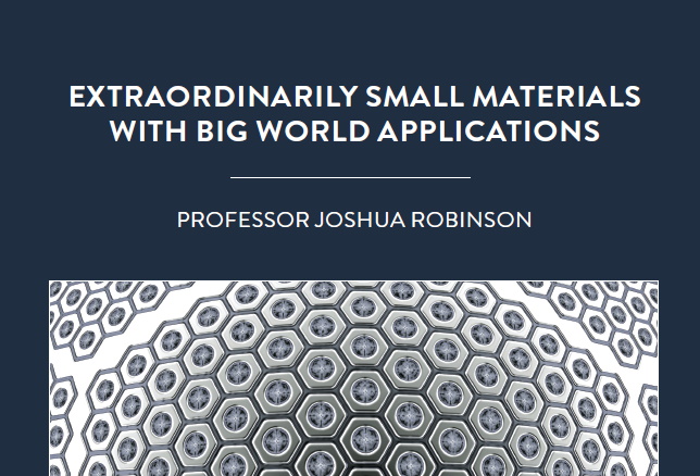 Professor Joshua Robinson is a materials scientist and engineer based at The Pennsylvania State University in the US. His research focuses […]