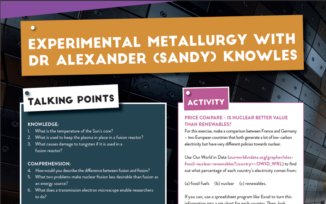 Experimental Metallurgy