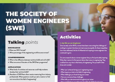 The Society of Women Engineers (SWE)