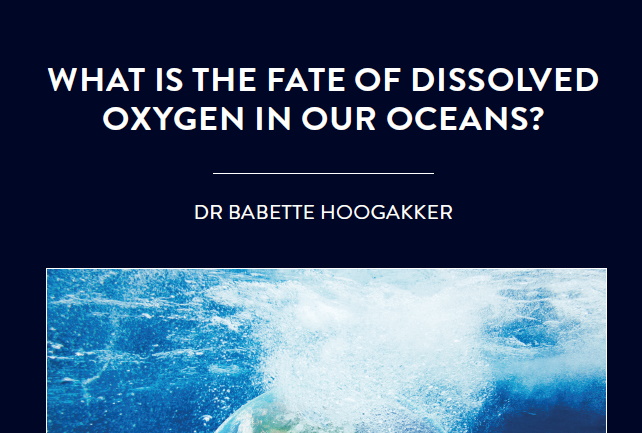 Dr Babette Hoogakker, based at Heriot-Watt University in the UK, leads the FARGO project, which studies past dissolved oxygen […]