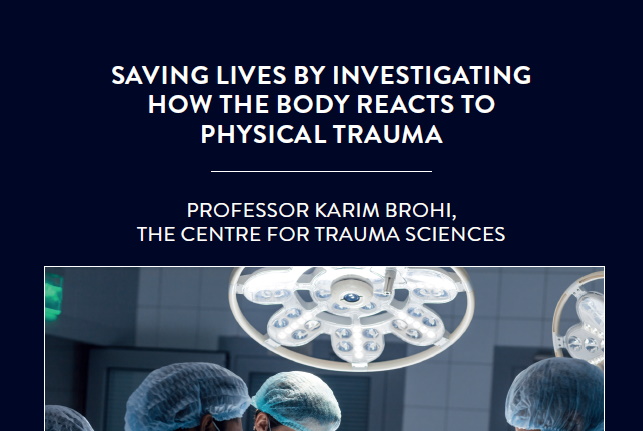 In the UK, traumatic injury is the leading cause of death for people aged under 44. Understanding more about how the body reacts to […]