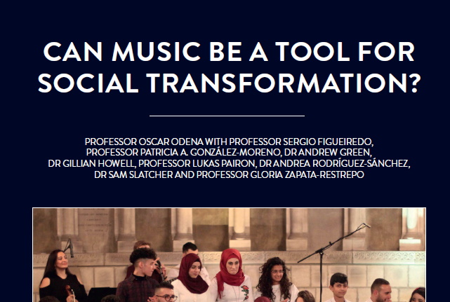 Social music programmes around the world are encouraging communities to sing and play their way from conflict to peace. The Arts of […]