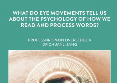 Decades of research has improved our understanding of the cognitive processes that occur when people read. However, there is […]