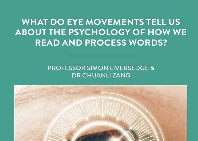 Decades of research has improved our understanding of the cognitive processes that occur when people read. However, there is […]