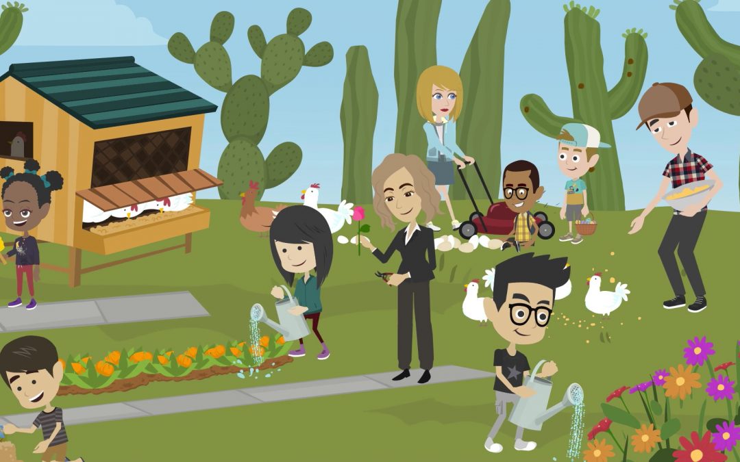 Can gardening help children grow?