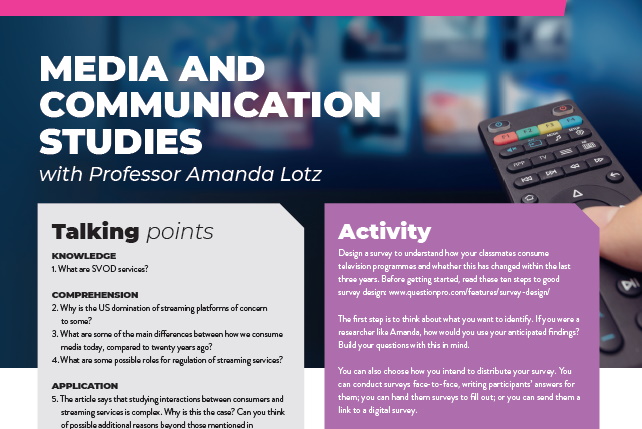Media and Communication Studies