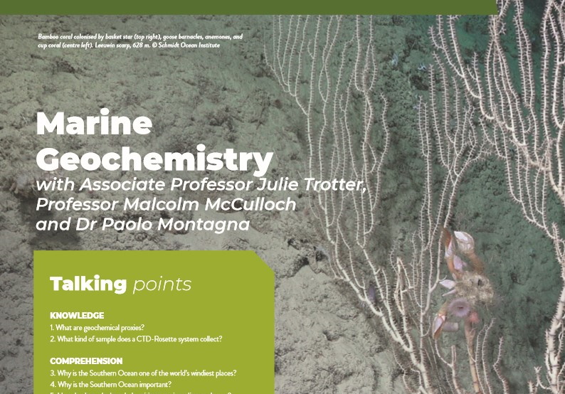 Marine Geochemistry