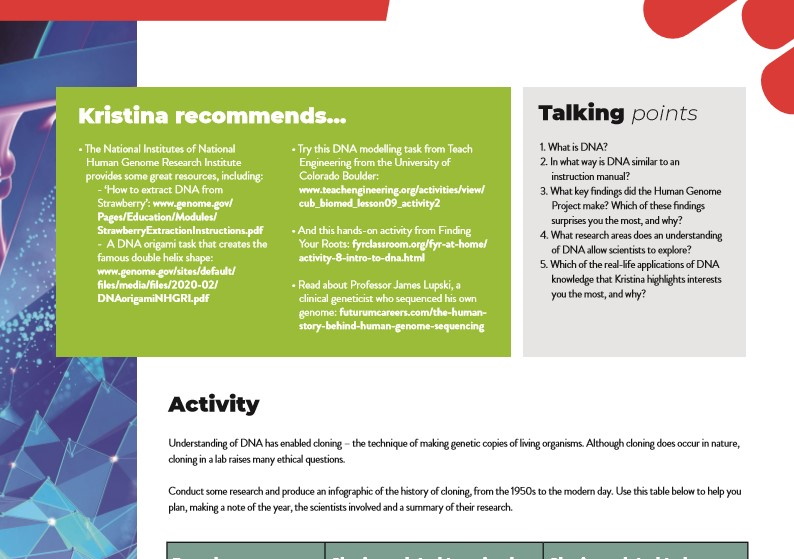 An educational journey through cell biology