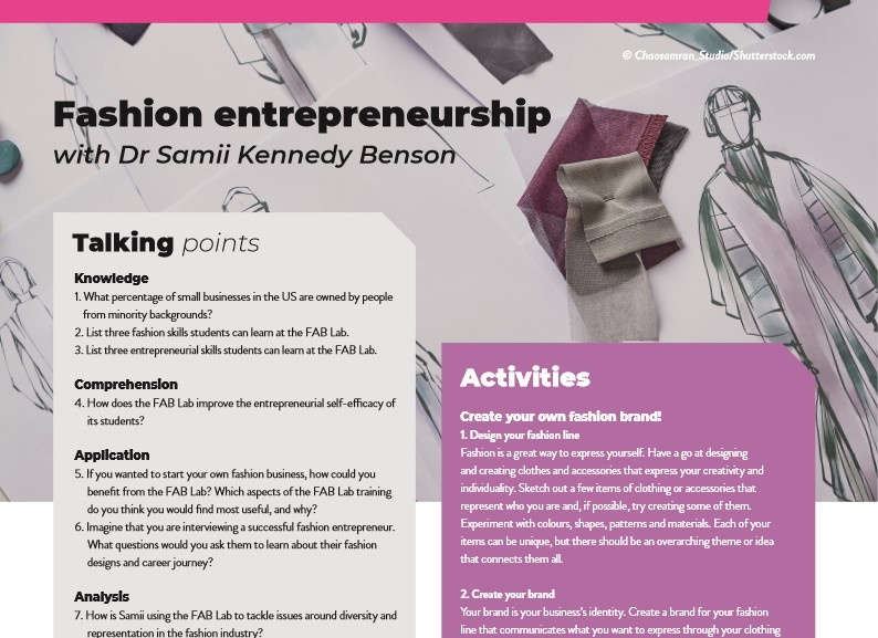Fashion Entrepreneurship