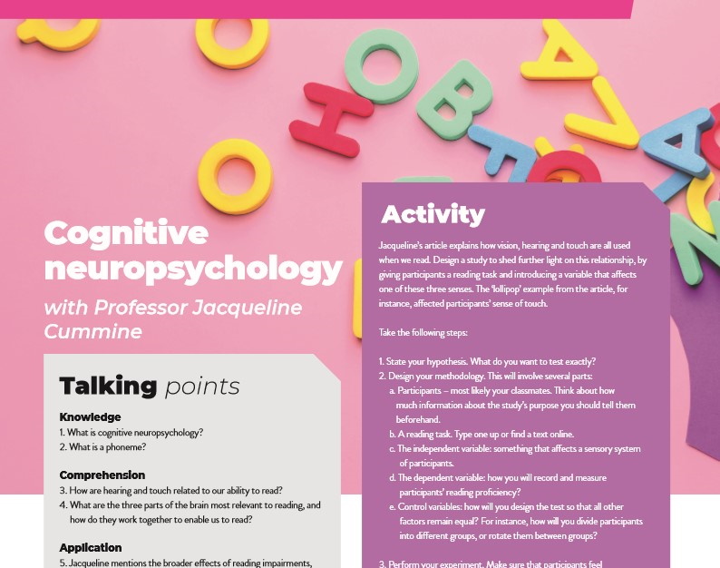 Cognitive neuropsychology