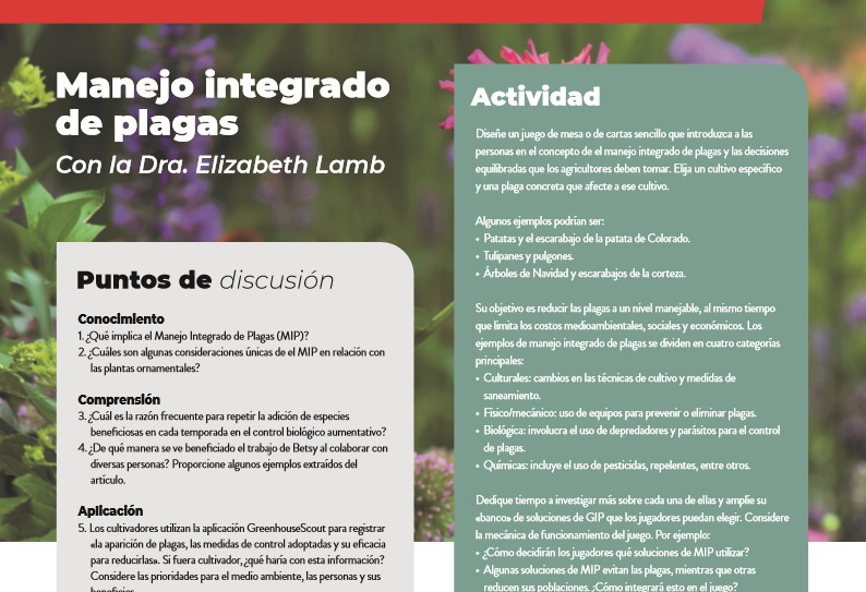 Gestión integrada de plagas
