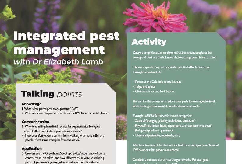 Integrated pest management