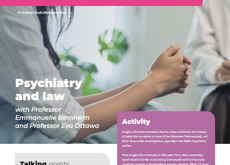 Psychiatry and law