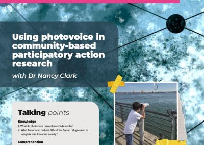 Using photovoice in community-based participatory action research