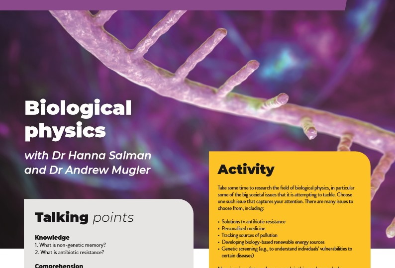 Biological physics