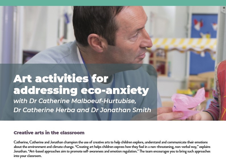 An activity for addressing eco-anxiety