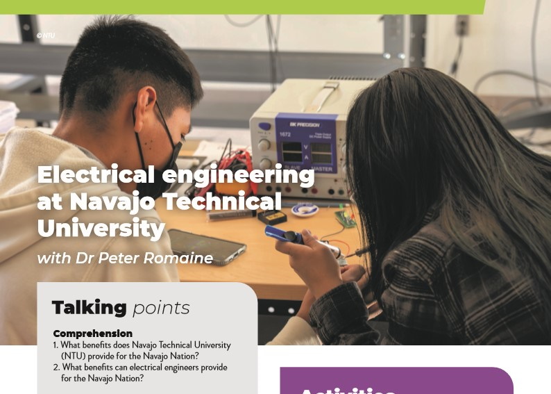 Electrical engineering at Navajo Technical University