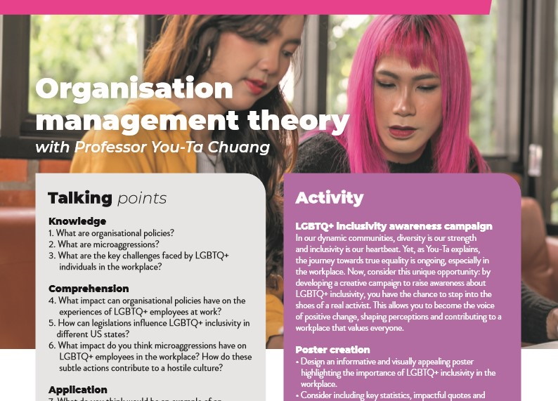 Organisation management theory