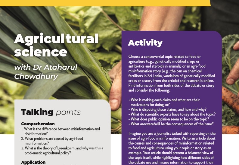 Agricultural science