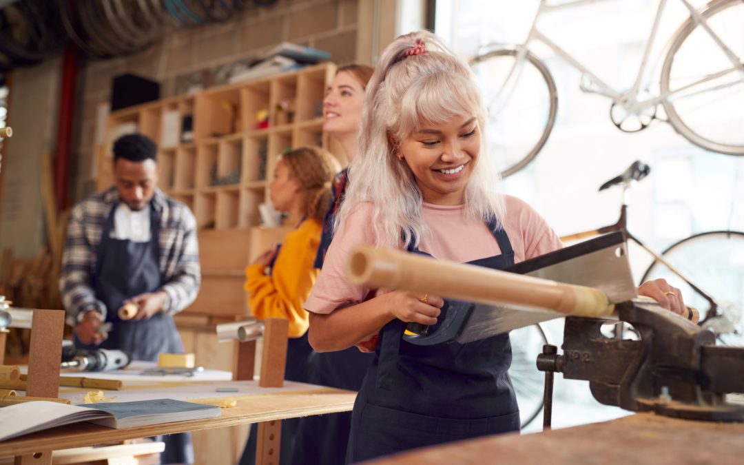 How do young people manage their career pathways?