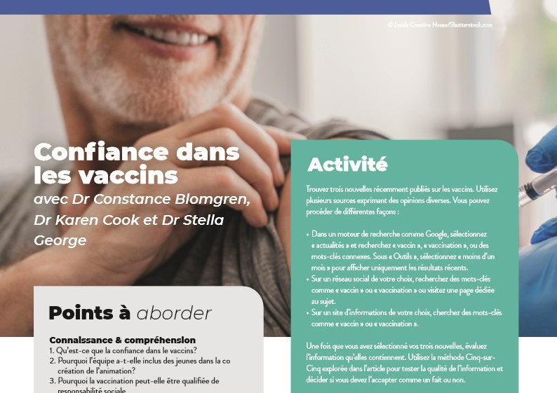 Confiance dans les vaccins
