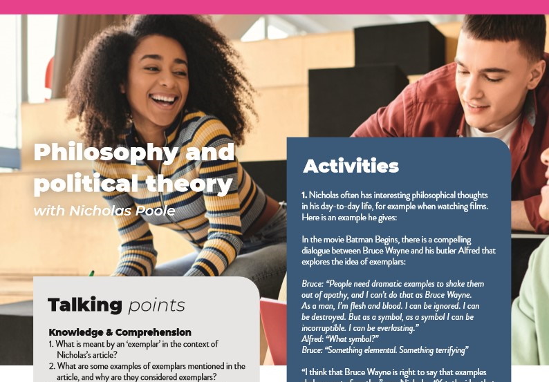 Philosophy and political theory