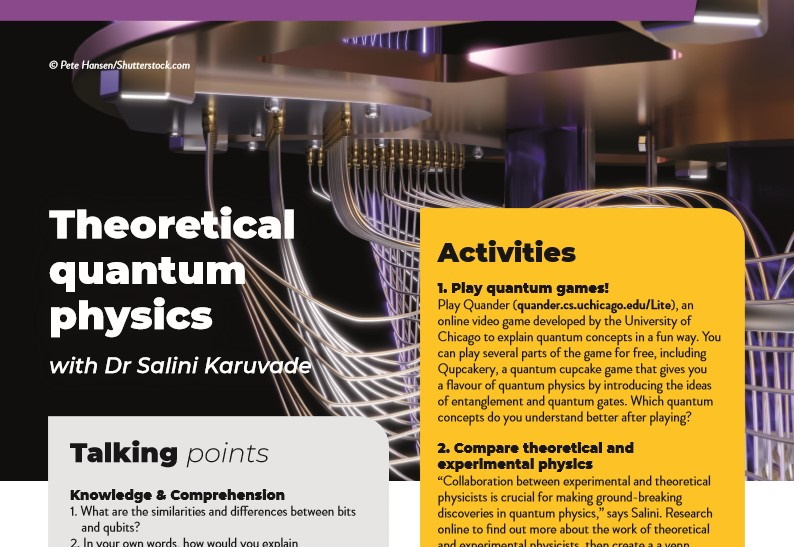 Theoretical quantum physics