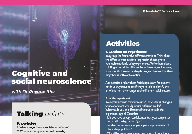 Cognitive and social neuroscience