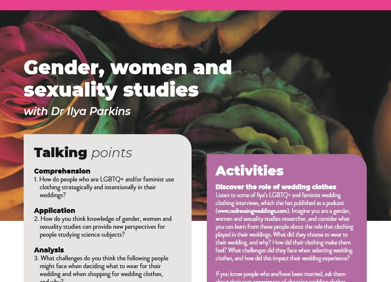 Gender, women and sexuality studies